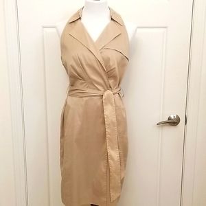 Ann Taylor khaki dress size 10